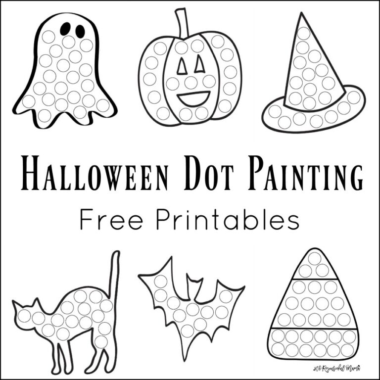 30 FREE Halloween Printables For Preschool Stay At Home Educator