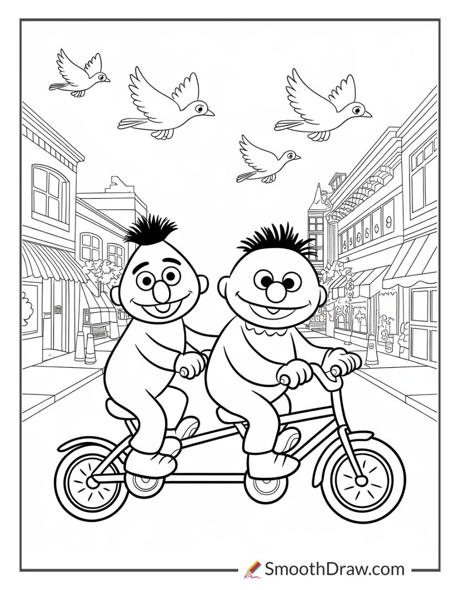 32 Sesame Street Coloring Pages Smooth Draw 32 Sesame Street Coloring Pages Smooth Draw