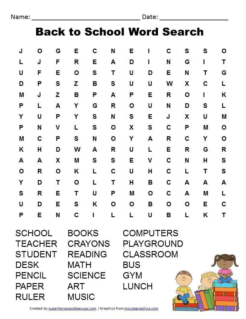 Printable Worksheets For After Schoolers Printable Worksheets For After Schoolers