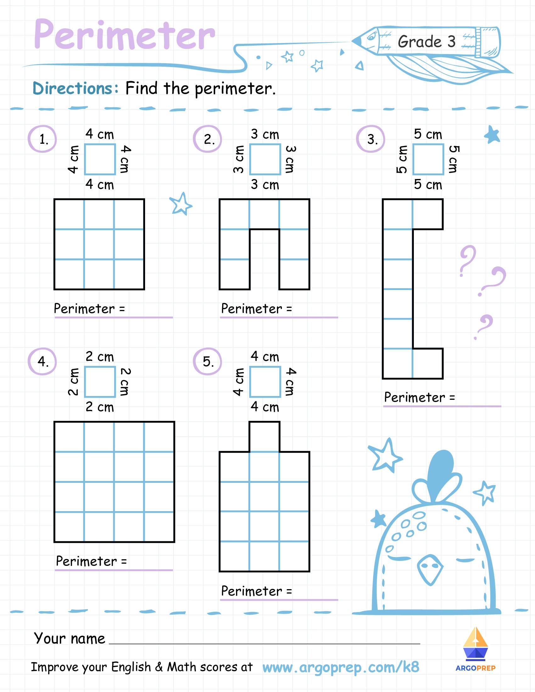 3rd Grade Finding Perimeter Finding Perimeter Worksheets For Free ArgoPrep