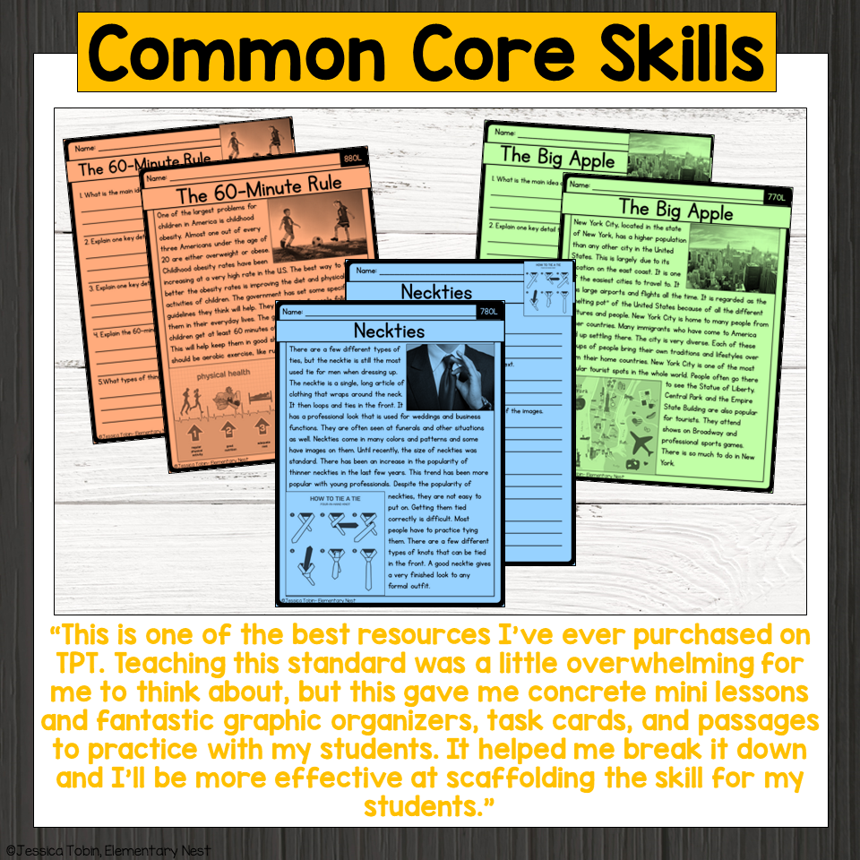 Free Text Features Worksheet 3rd Grade
