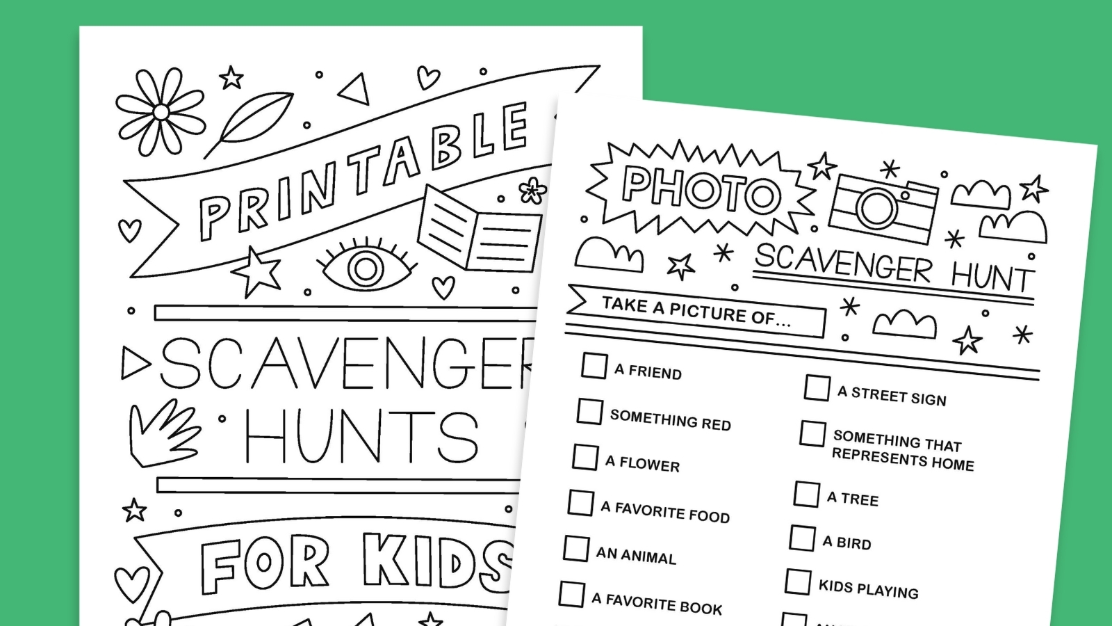 40 Clever Scavenger Hunt Ideas Plus Free Printable Bundle 40 Clever Scavenger Hunt Ideas Plus Free Printable Bundle