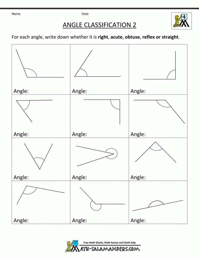 4th Grade Geometry