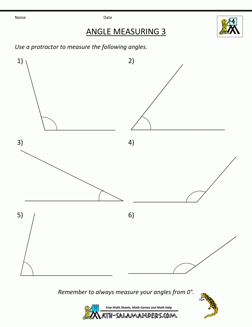 4th Grade Geometry