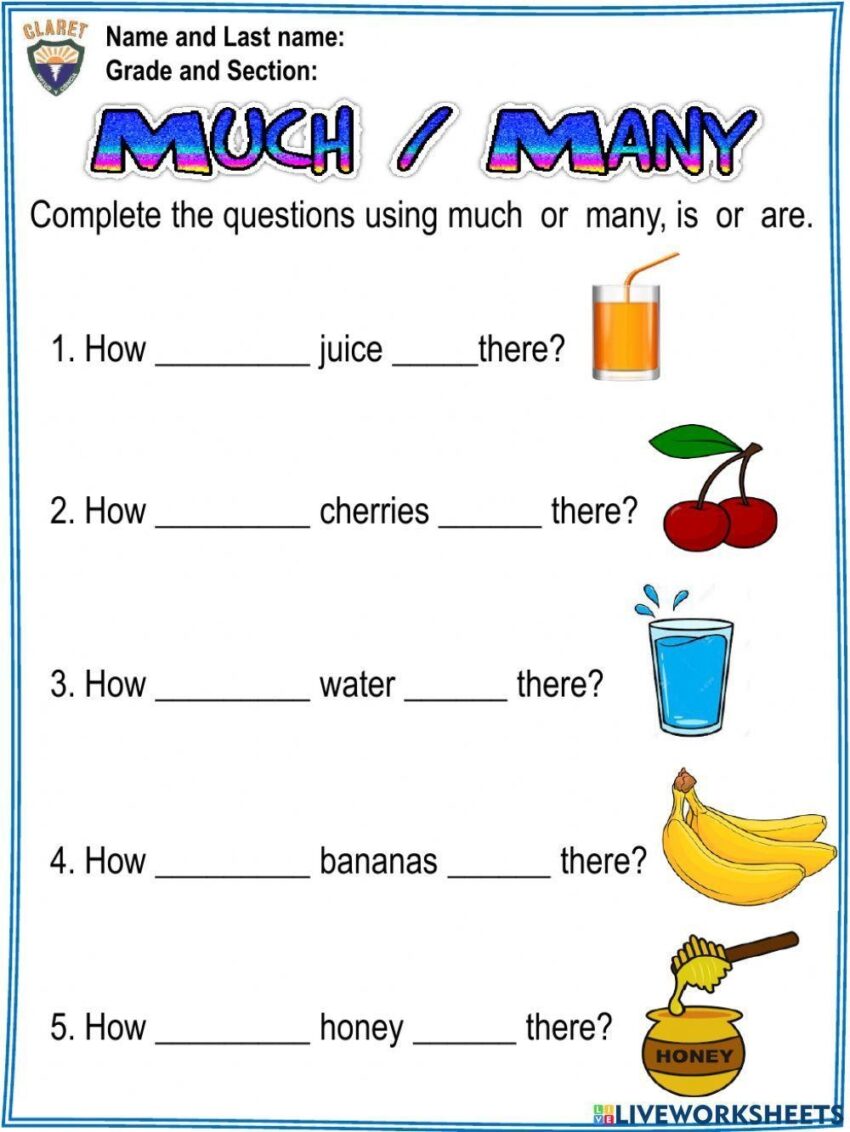 4th Grade Grammar 6 2 Pract Act Worksheet Live Worksheets Worksheets Library