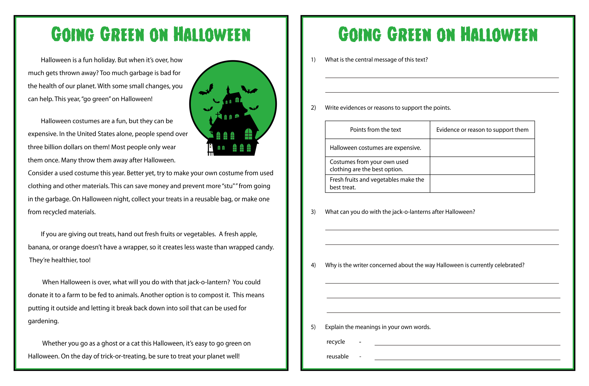 4th Grade Reading Worksheets Free 10 Free PDF Printables Printablee