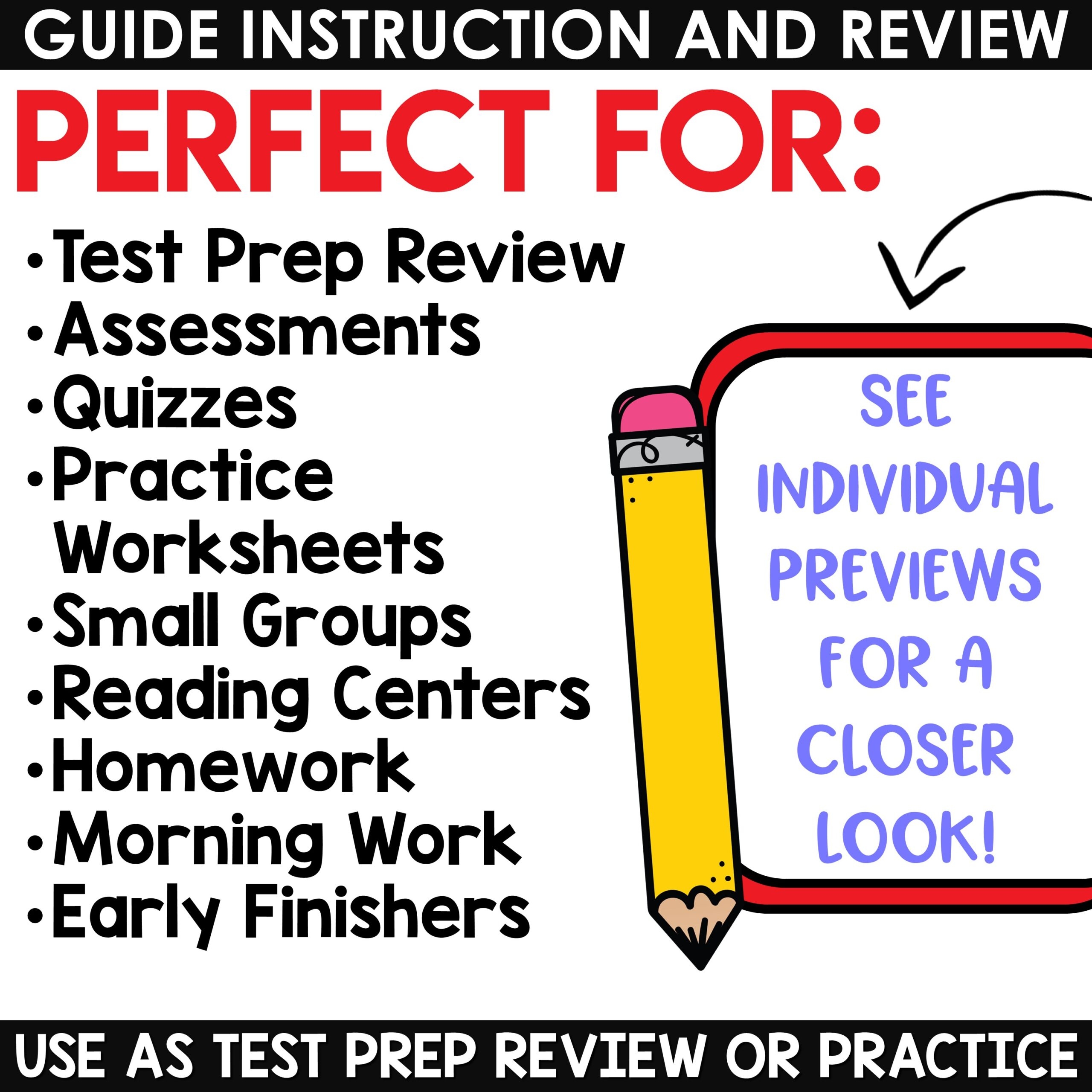 5th Grade Math Review And Reading Comprehension Passages And Questions BUNDLE A Love Of Teaching Kim Miller