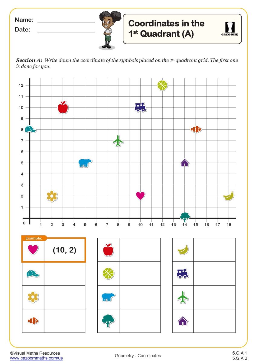 5th Grade Math Worksheets PDF Printable PDF Worksheets Cazoom Math