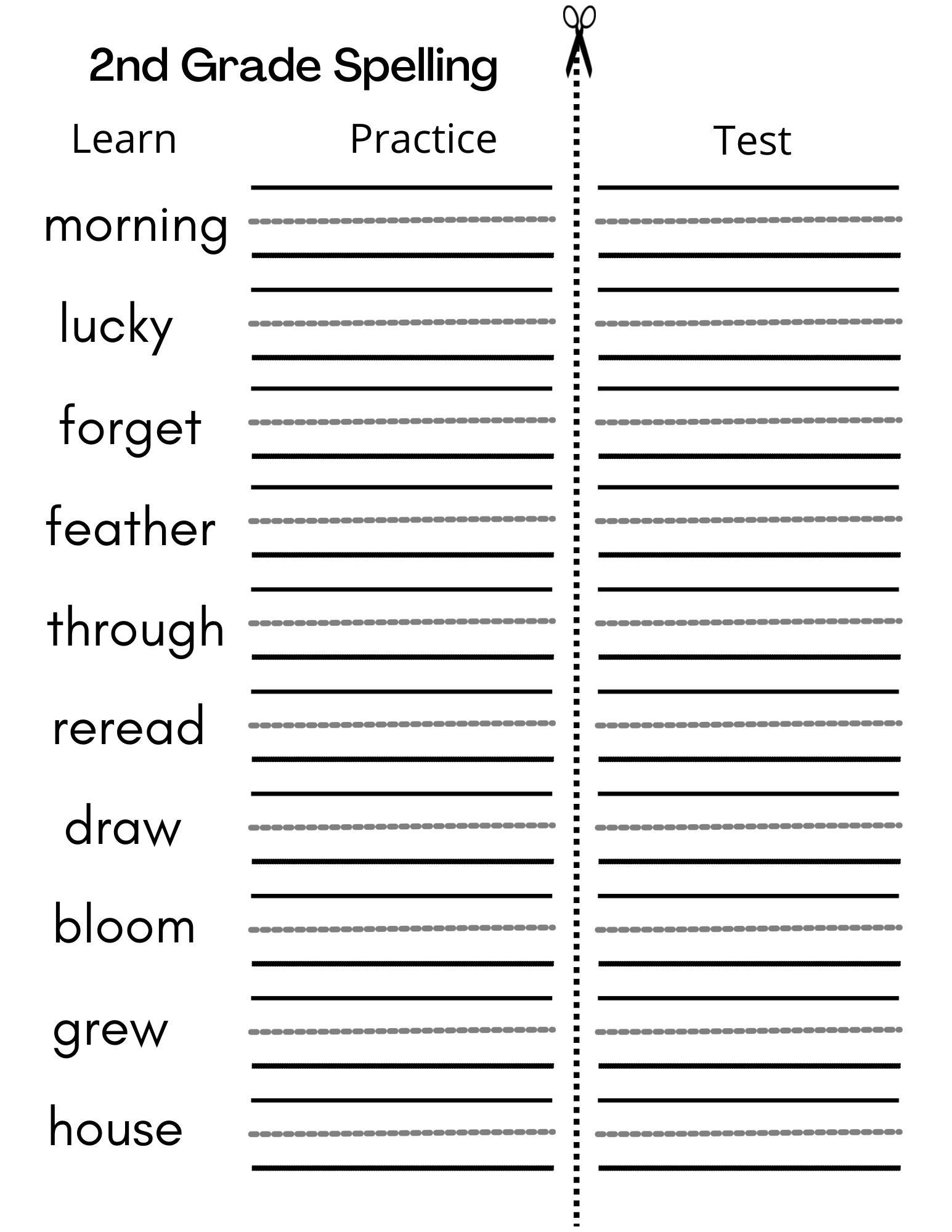 8 Printable Second Grade Writing Spelling Worksheets Spelling Test Etsy Hong Kong 8 Printable Second Grade Writing Spelling Worksheets Spelling Test Etsy Hong Kong