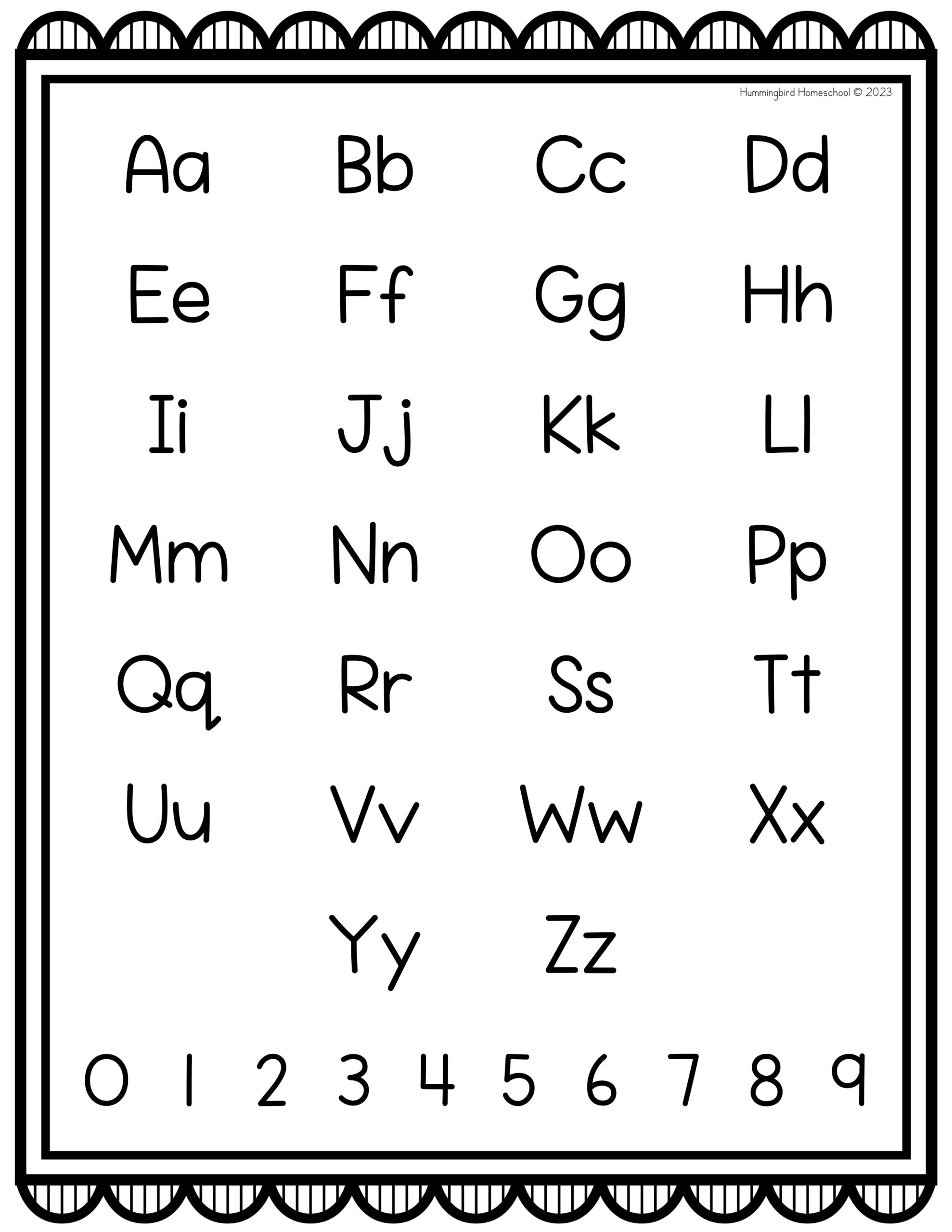 ABC 123 Poster For Preschool U0026 Kindergarten Made By Teachers