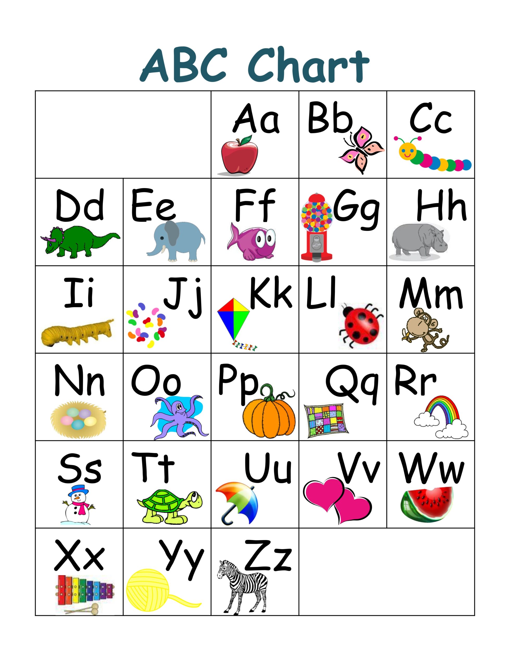 Abc Preschool Printables
