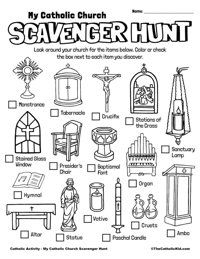 Activity Archives The Catholic Kid Catholic Coloring Pages And