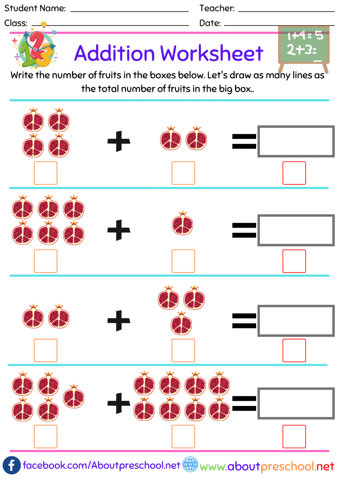 Math Addition Worksheet Kindergarten Math Addition Worksheet Kindergarten