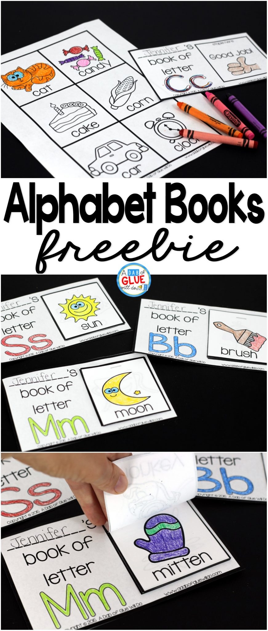 Printable Alphabet Books For Preschoolers Printable Alphabet Books For Preschoolers