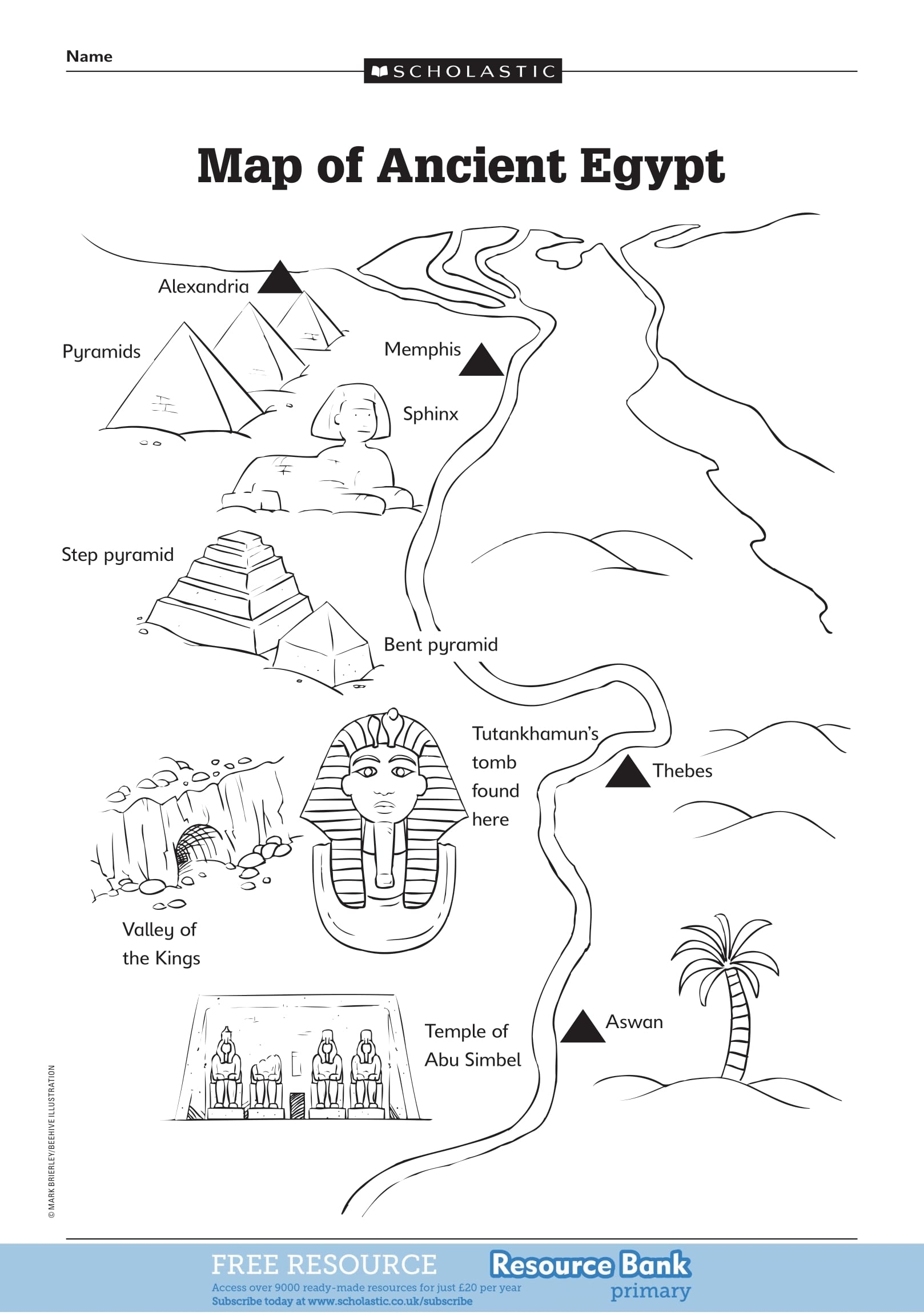 Ancient Egyptian Resource Label The Map Hope Blog Ancient Egyptian Resource Label The Map Hope Blog