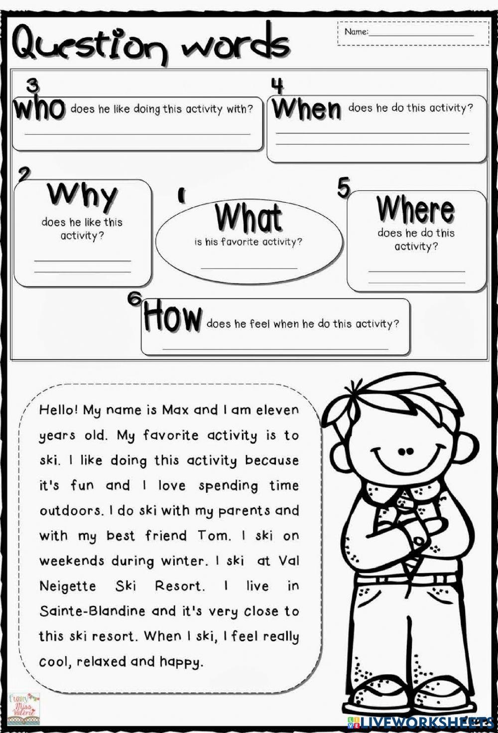 Asking Questions Reading Comprehension Strategies Online Exercise Worksheets Library Asking Questions Reading Comprehension Strategies Online Exercise Worksheets Library