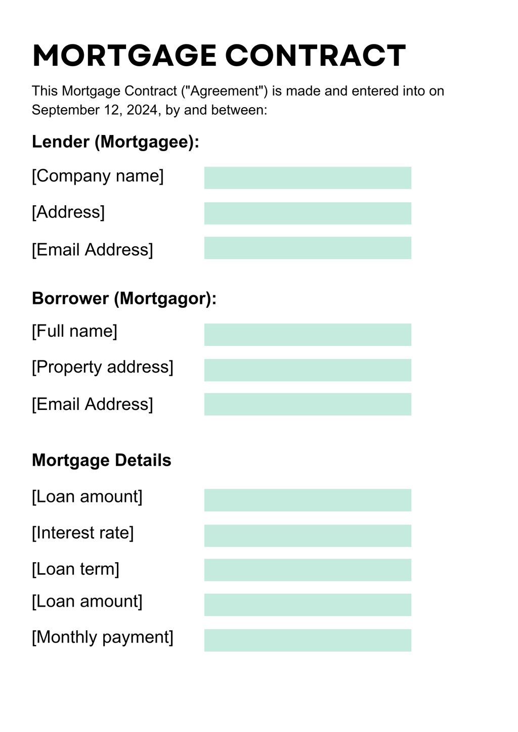 Automate Data Extraction From Mortgage Contracts With AI Parseur 
