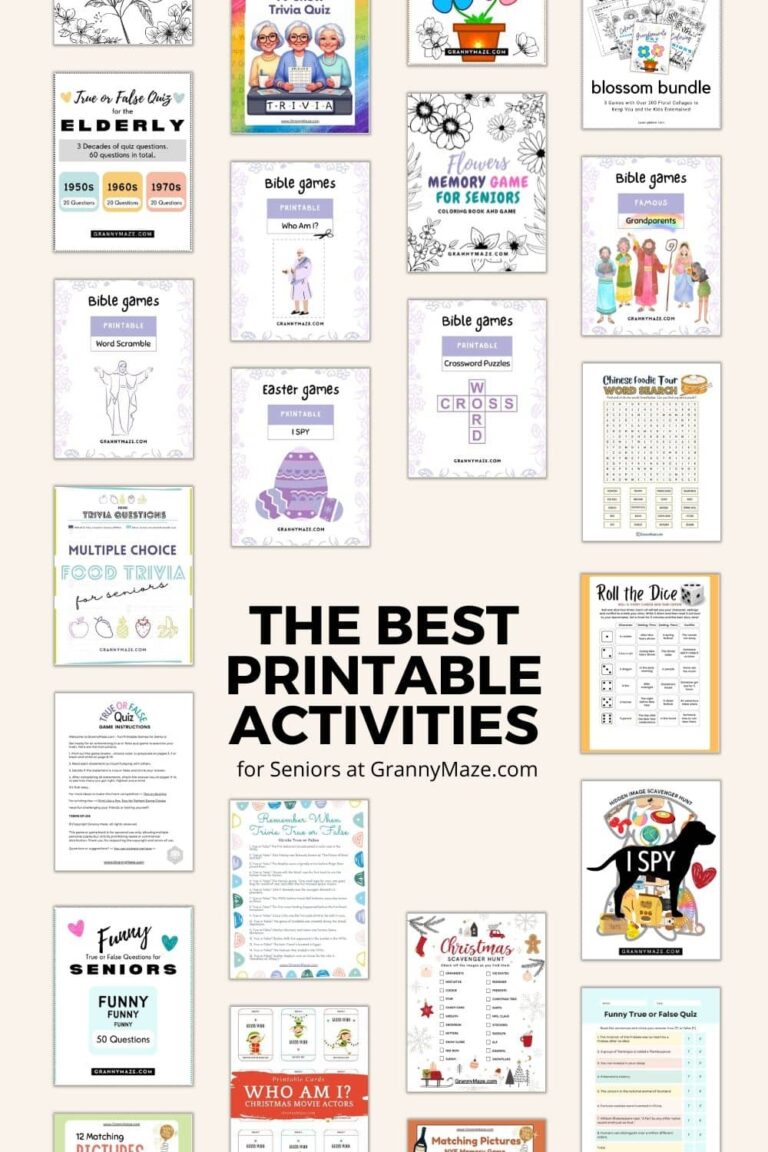 Best Printable Activities For Seniors 25 Games And Puzzles To Print