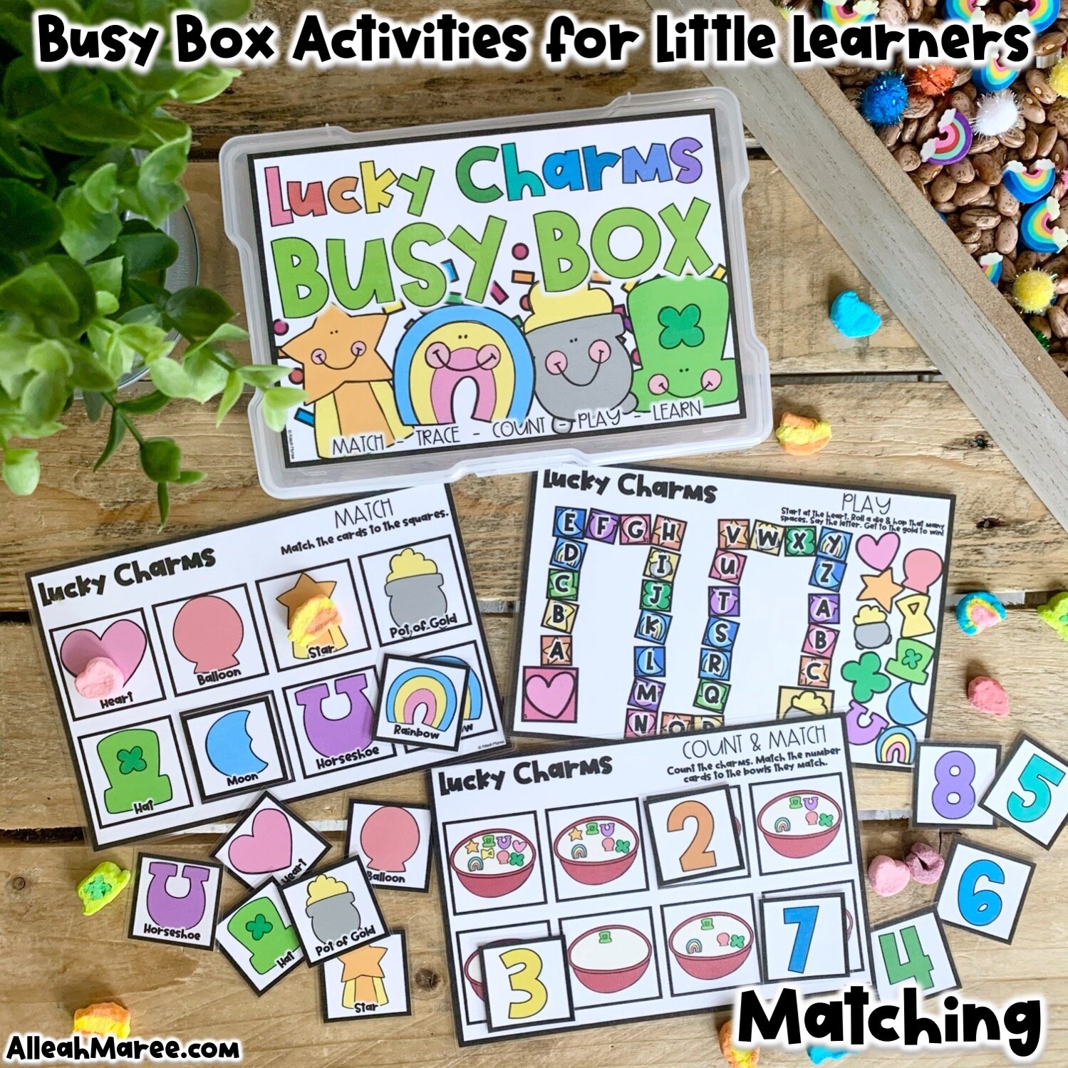 Busy Box Activities For Little Learners Alleah Maree
