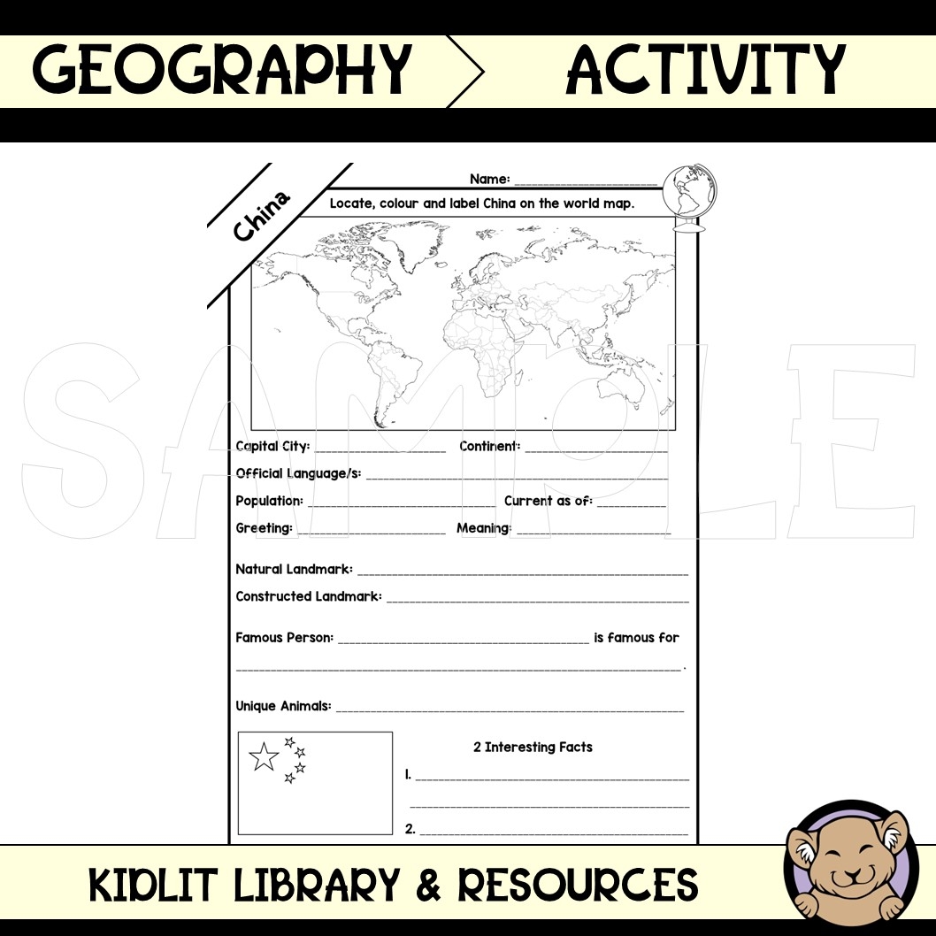 China Fact File Worksheet Made By Teachers China Fact File Worksheet Made By Teachers