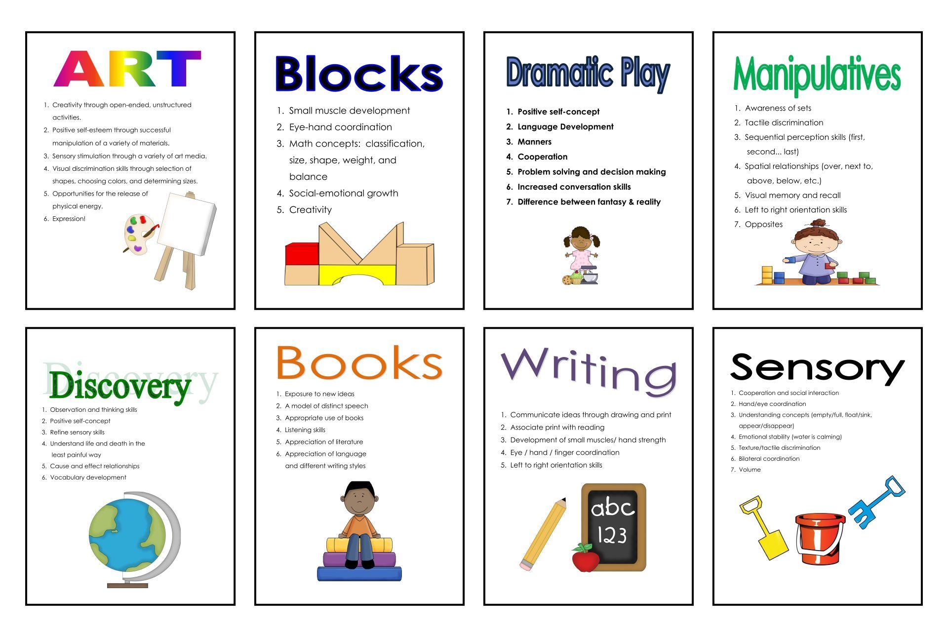 Classroom Center Signs 10 Free PDF Printables Printablee