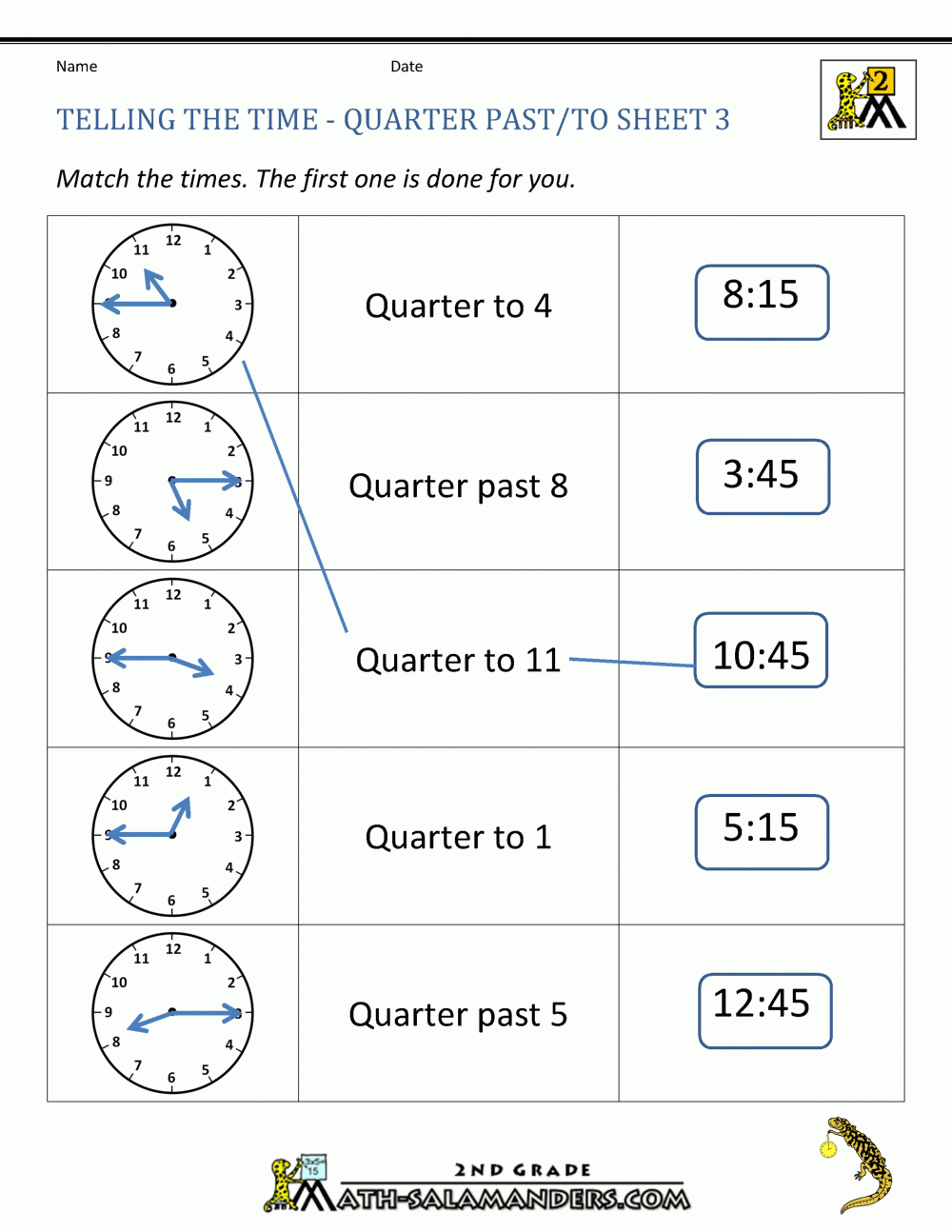 Clock Worksheets Quarter Past And Quarter To Clock Worksheets Quarter Past And Quarter To