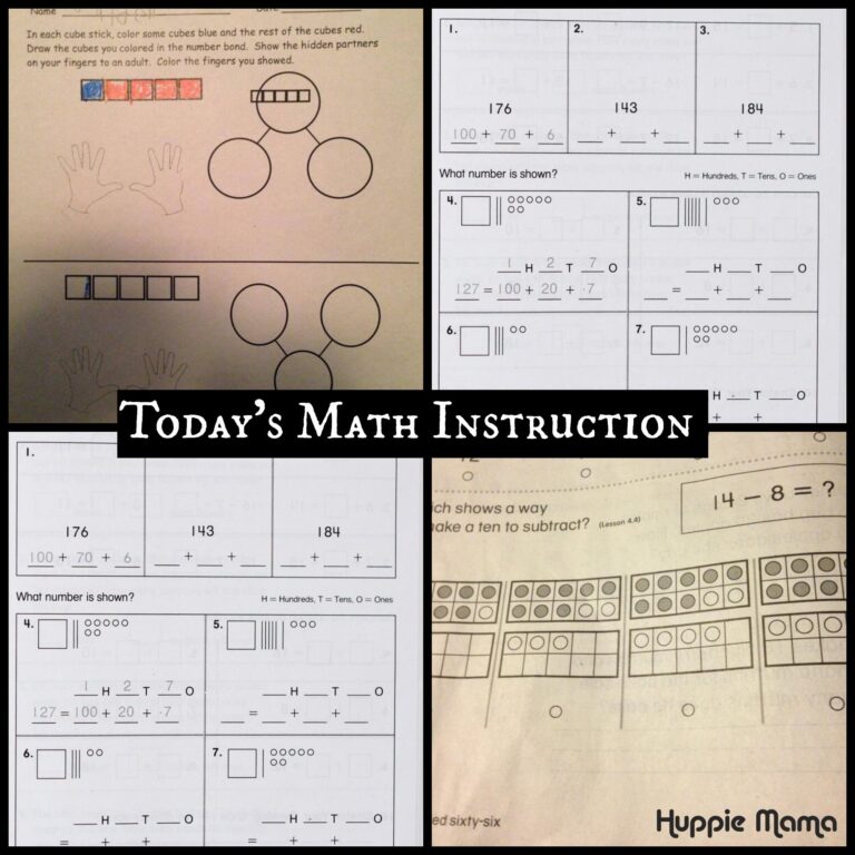 Common Core Math Standards In Action Our Potluck Family