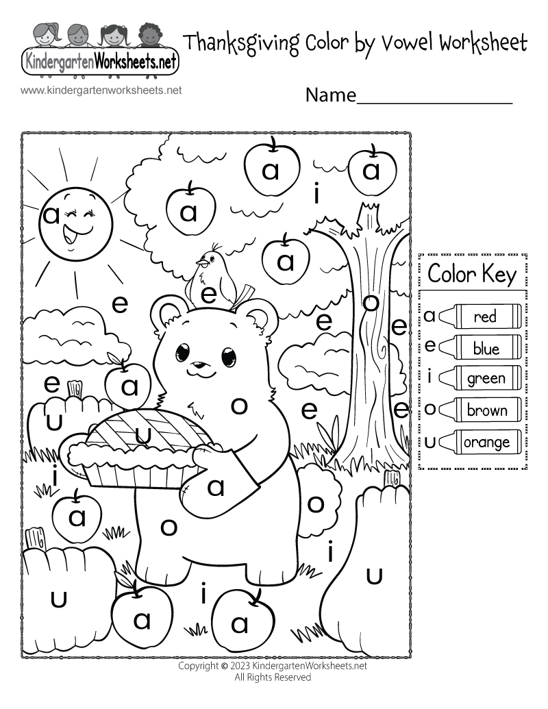 Cute Bear Color By Vowel Worksheet Free Printable Digital U0026 PDF Cute Bear Color By Vowel Worksheet Free Printable Digital U0026 PDF