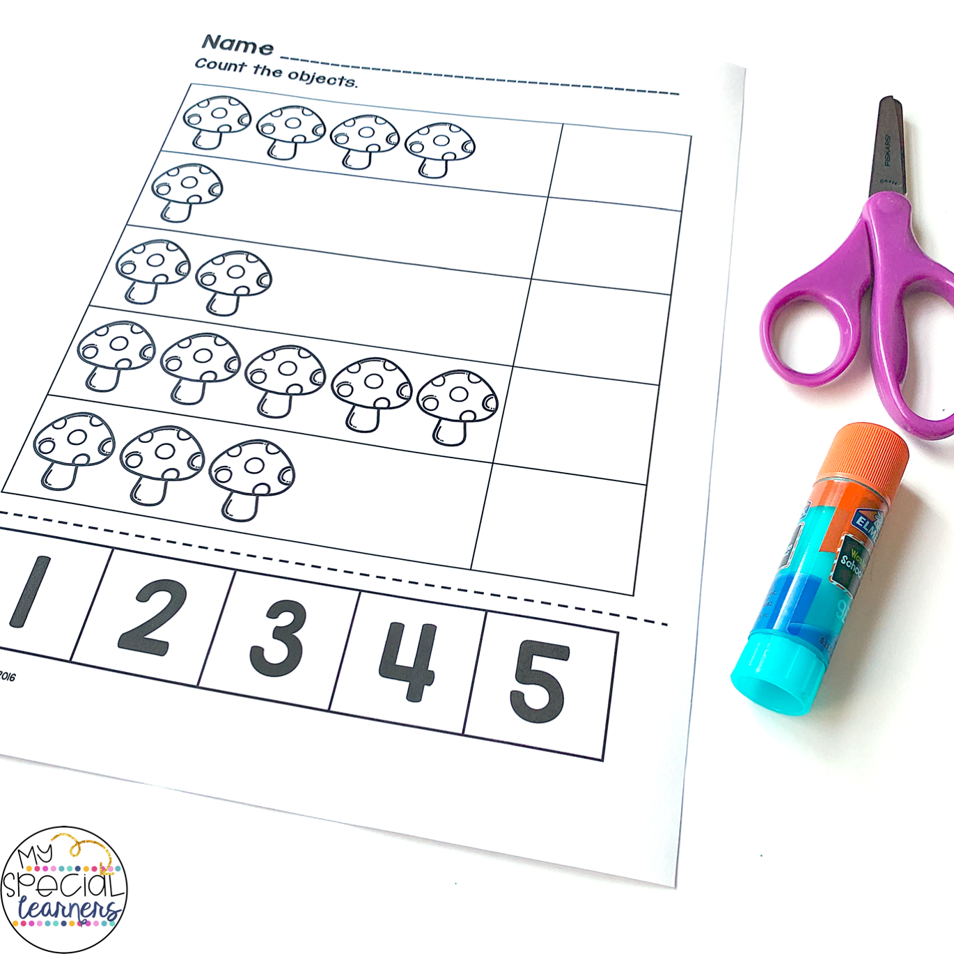 Differentiated Fall Math Worksheets For Elementary Special Differentiated Fall Math Worksheets For Elementary Special