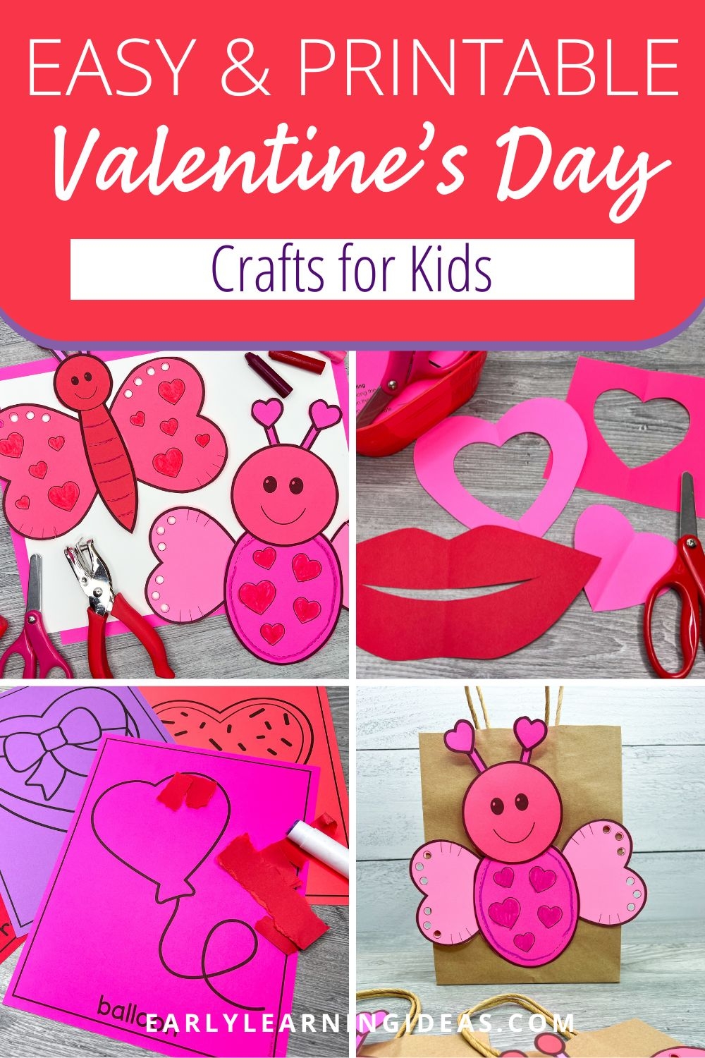 Easy Printable Valentine Crafts For Every Classroom Perfect For Teachers Easy Printable Valentine Crafts For Every Classroom Perfect For Teachers