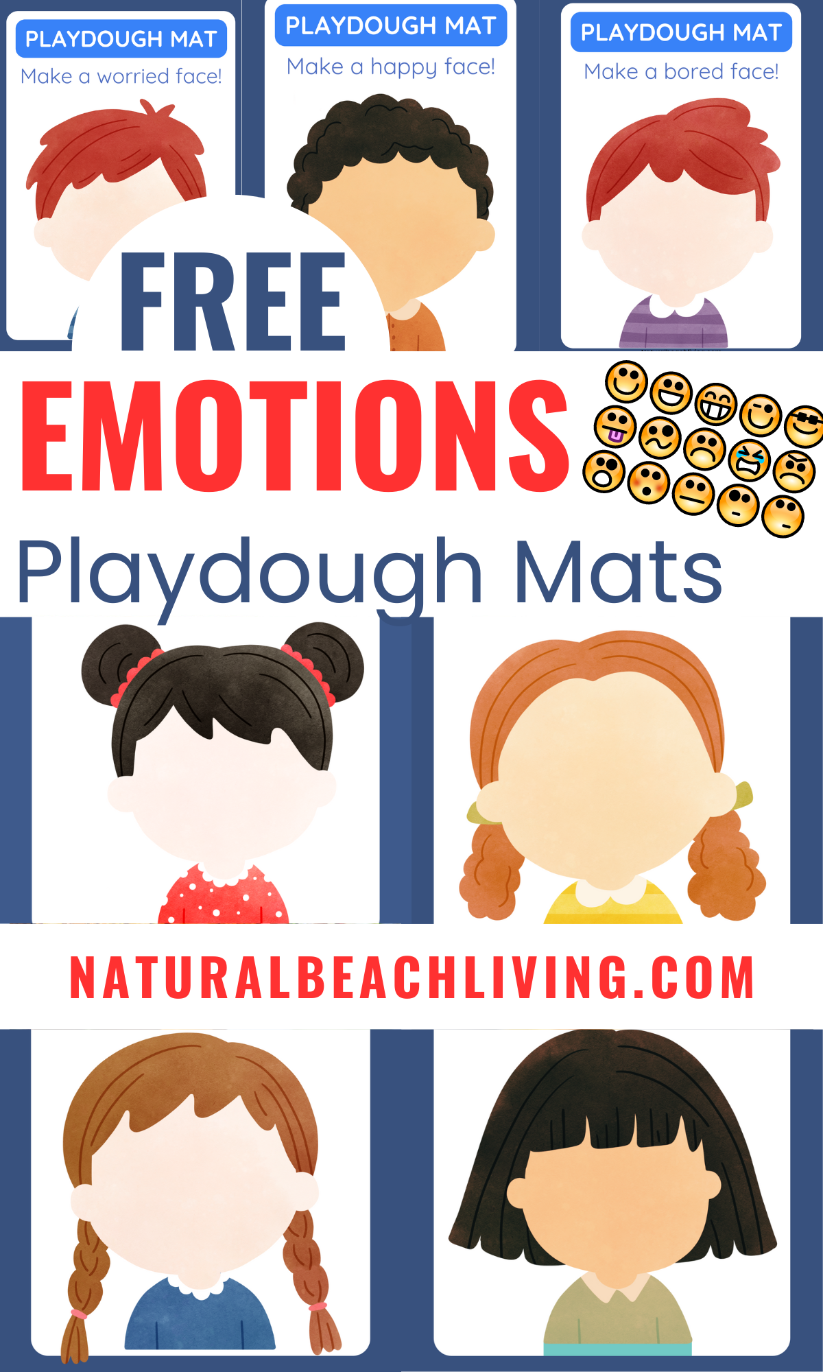 Free Printable Preschool Emotion Faces
