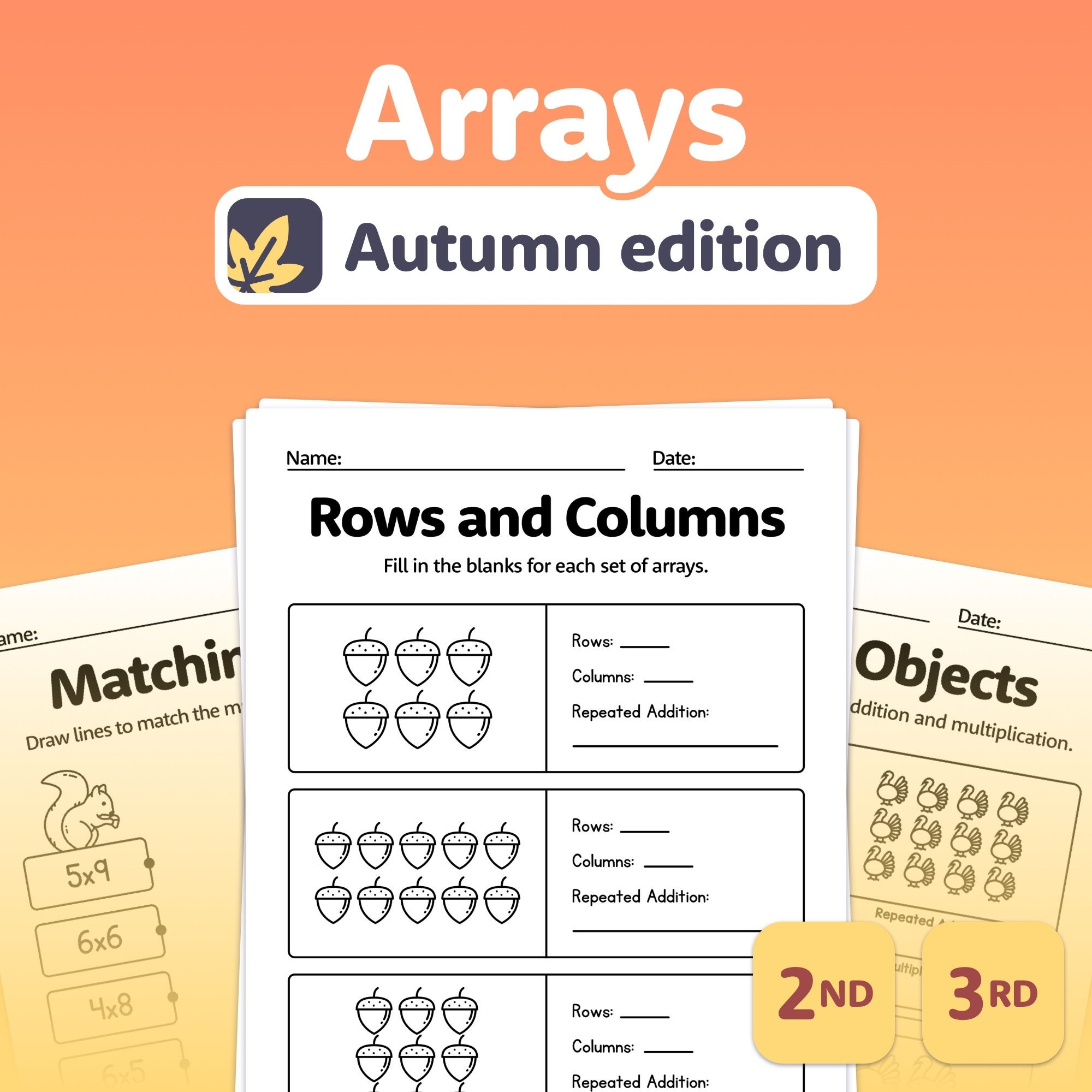 Printable Arrays Worksheets For Second Grade Printable Arrays Worksheets For Second Grade