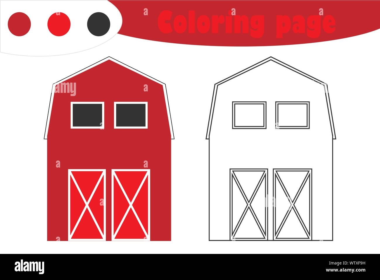 Farm Barn In Cartoon Style Coloring Page Spring Education Paper Game For The Development Of Children Kids Preschool Activity Printable Worksheet Stock Vector Image Art Alamy Farm Barn In Cartoon Style Coloring Page Spring Education Paper Game For The Development Of Children Kids Preschool Activity Printable Worksheet Stock Vector Image Art Alamy