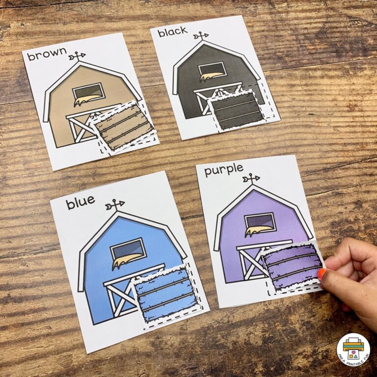Farm Preschool Activities Pre K Printable Fun