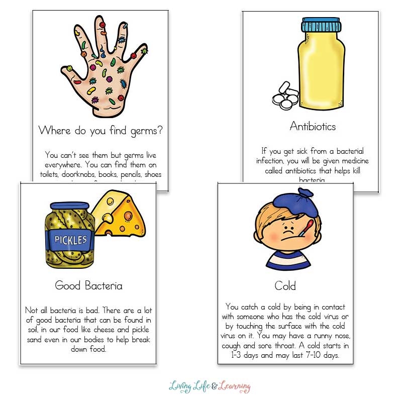 Printable Worksheet Germs