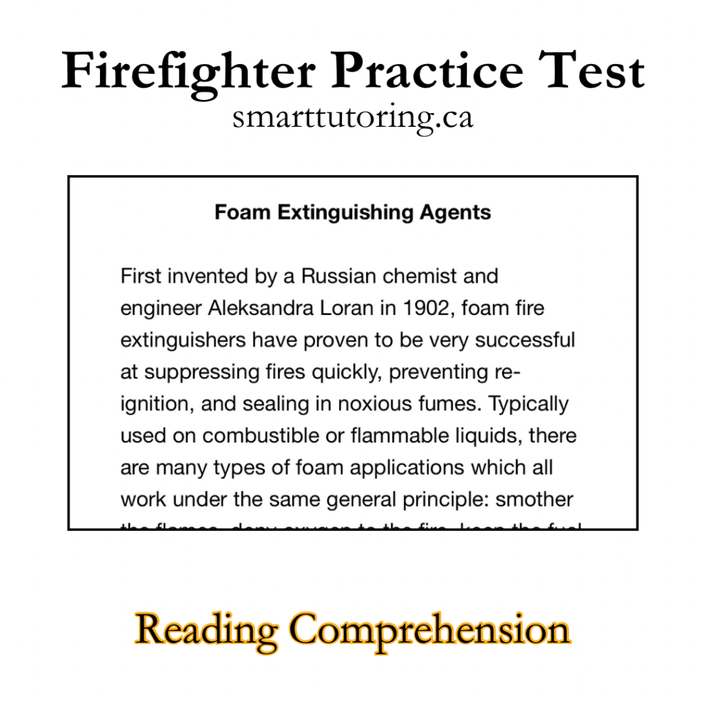 Firefighters Reading Comprehension Worksheets