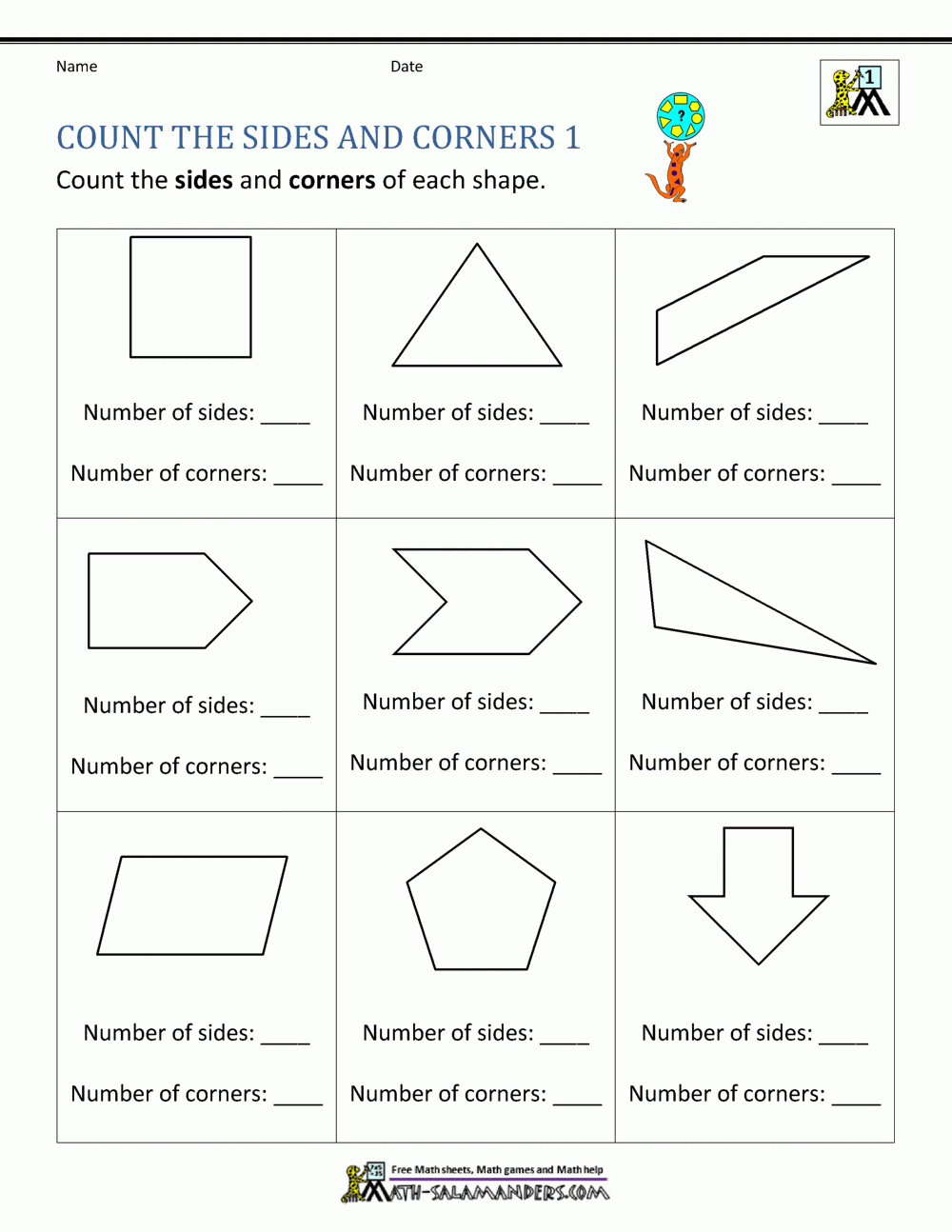 First Grade Geometry First Grade Geometry