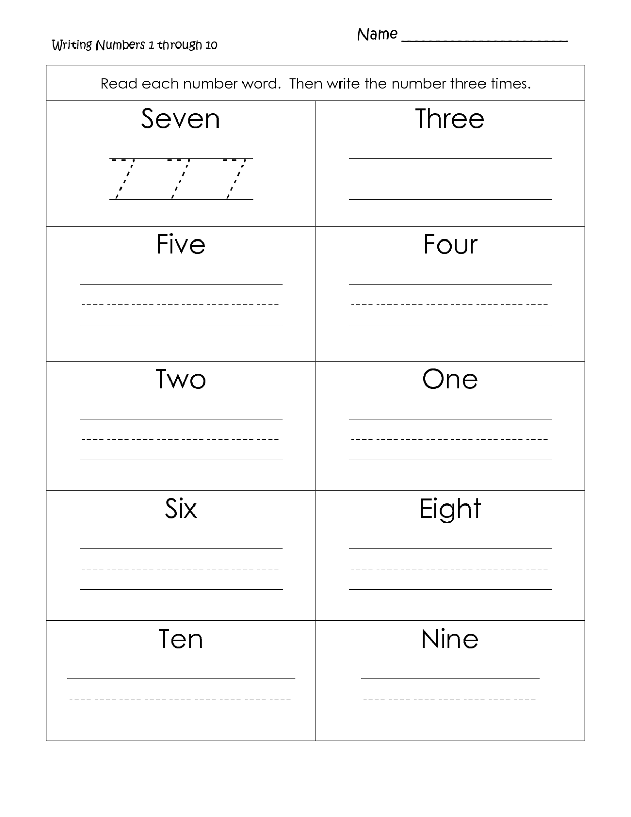 Grade 1 Writing Worksheets Printable