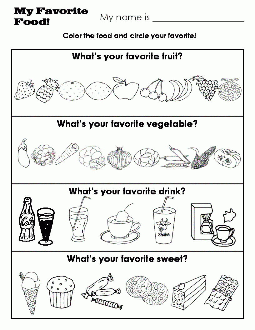Food Worksheet Crafts And Worksheets For Preschool Toddler And Worksheets Library Food Worksheet Crafts And Worksheets For Preschool Toddler And Worksheets Library