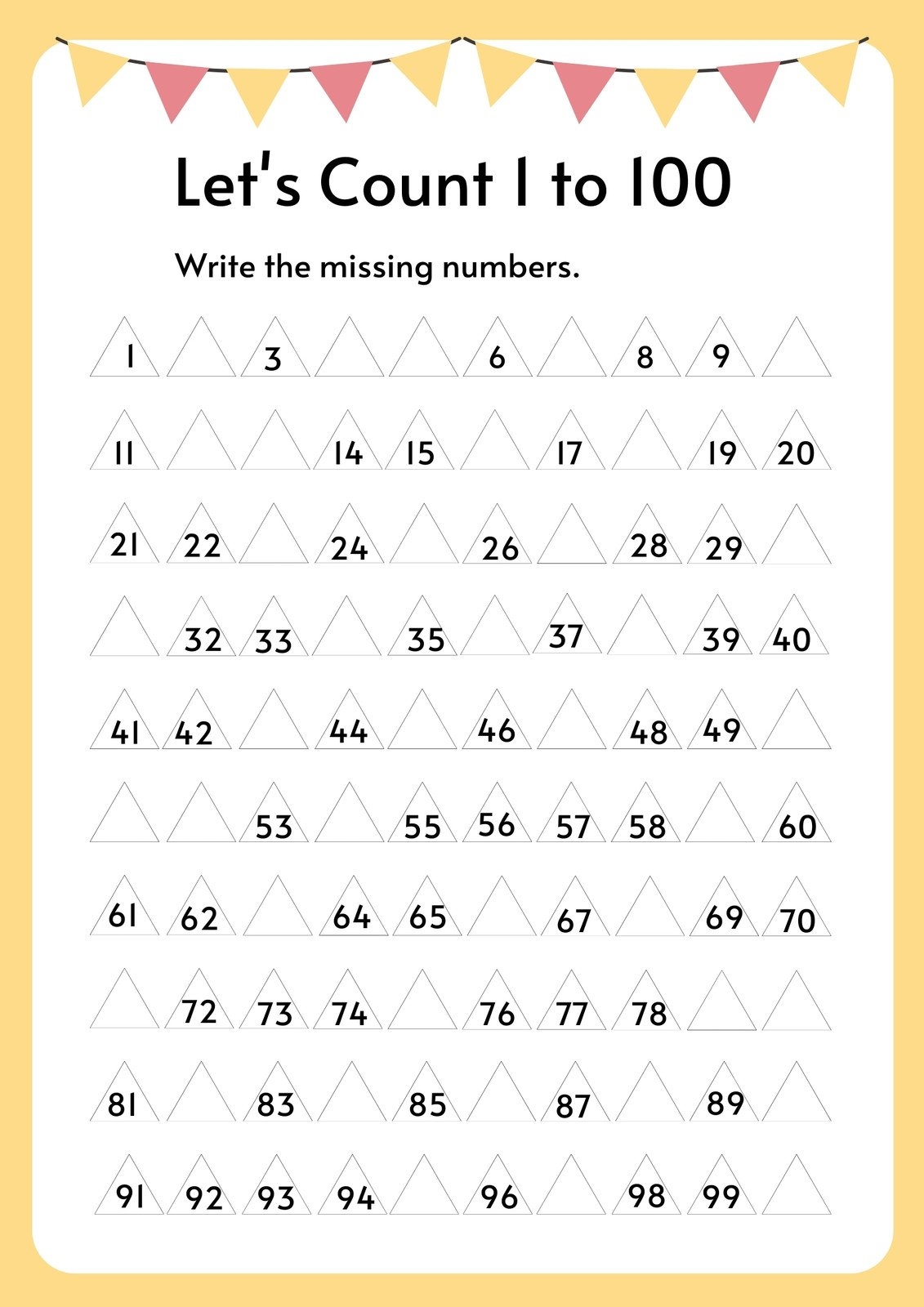 Free Downloadable 1st Grade Worksheets