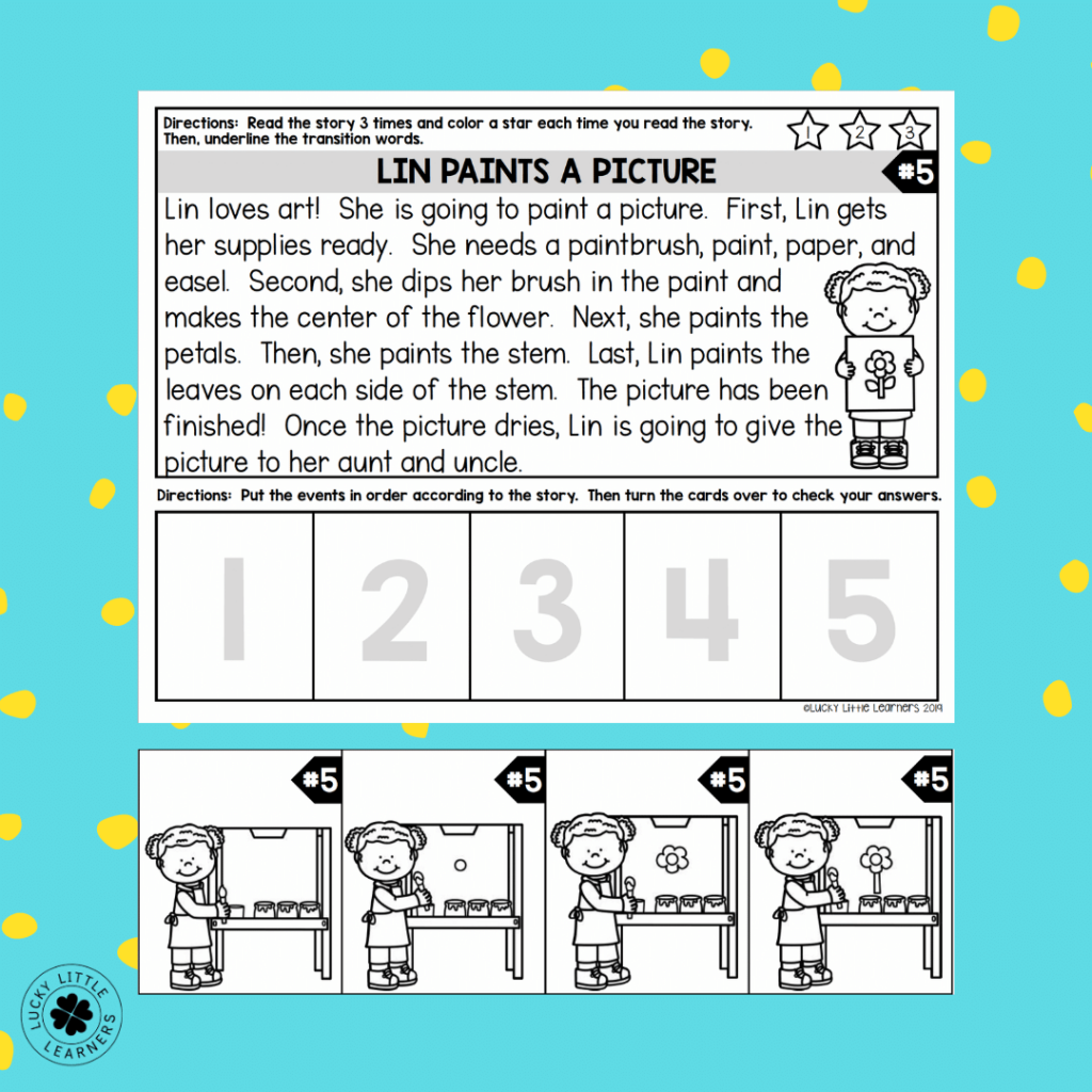Free Sequencing Worksheets For 2nd Grade