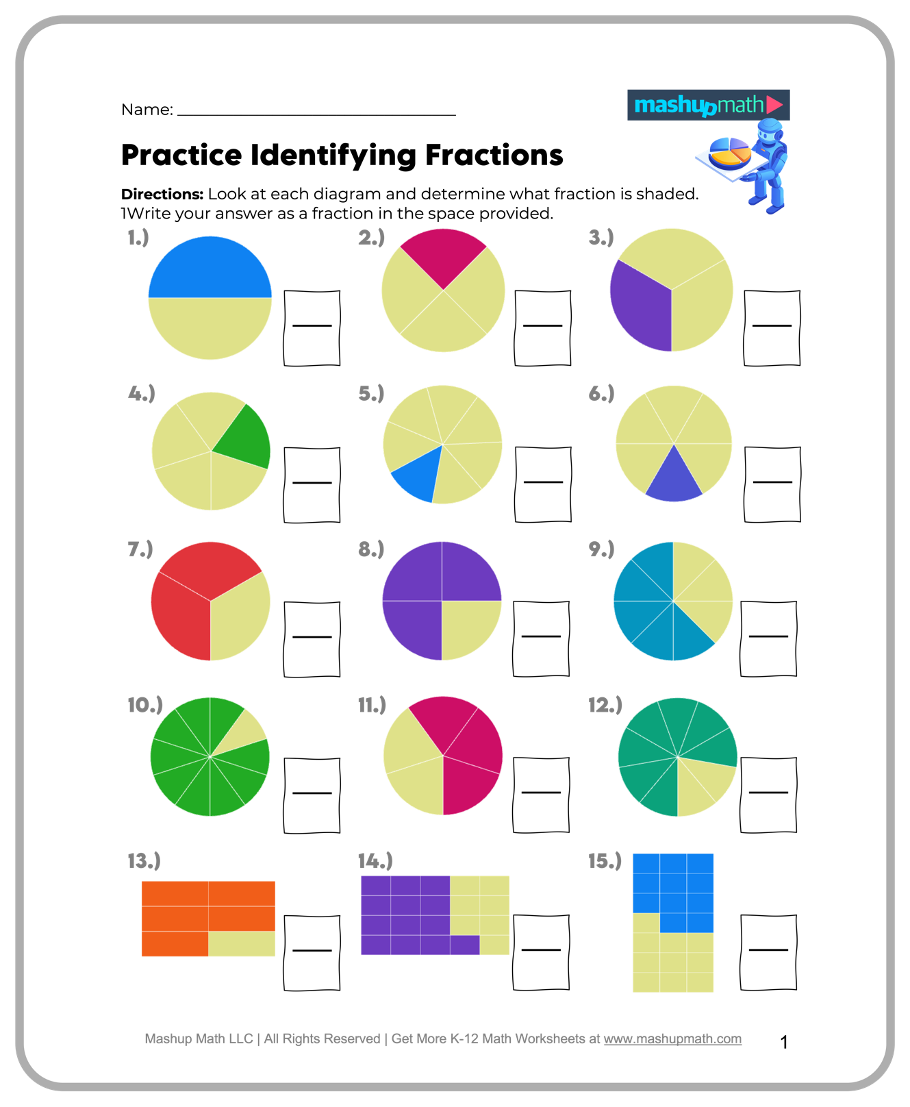 3rd Grade Math Worksheet