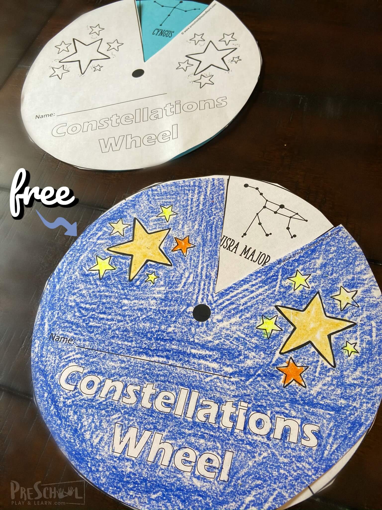 Free Constellations For Kids Printable Wheel Pdf Free Constellations For Kids Printable Wheel Pdf