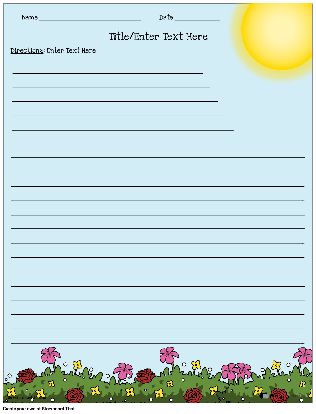 Free Creative Writing Worksheets StoryboardThat Free Creative Writing Worksheets StoryboardThat