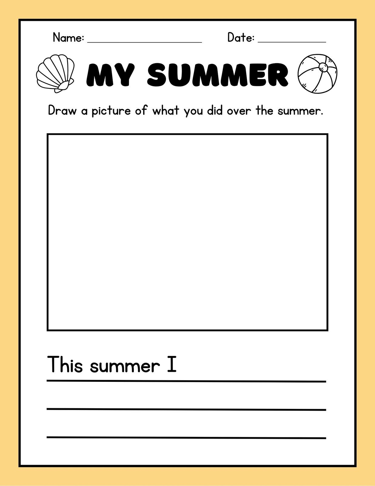Free Custom 1st Grade Writing Worksheet Templates Canva