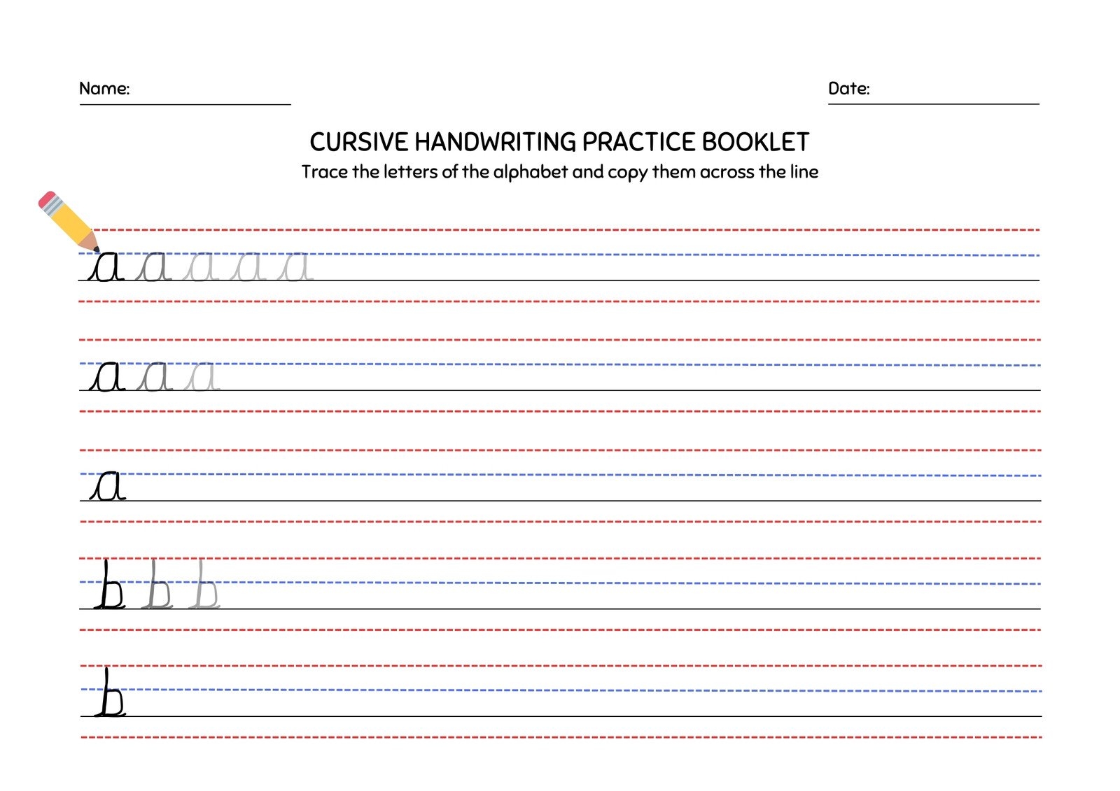 Printable Handwriting Paper For Preschoolers Printable Handwriting Paper For Preschoolers