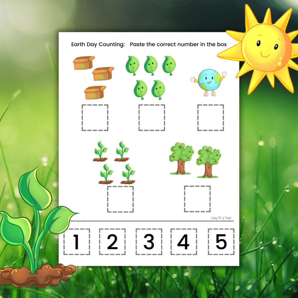 Free Earth Day Worksheet Preschool Printable Fun Pack Simply Free Earth Day Worksheet Preschool Printable Fun Pack Simply