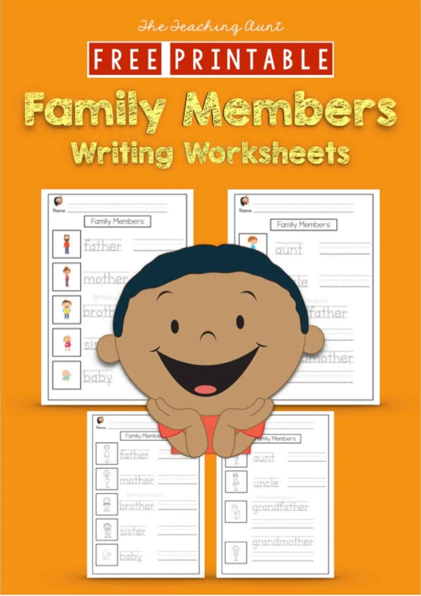 A Family Free Printable Worksheets