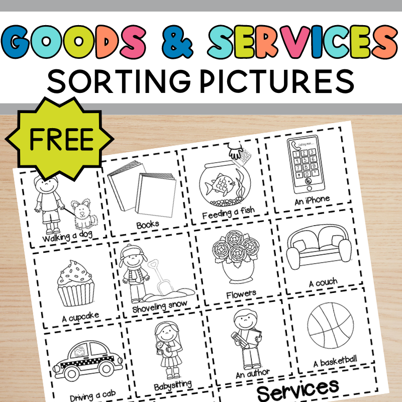 Free Goods And Services Worksheet For First Grade Sarah Chesworth Free Goods And Services Worksheet For First Grade Sarah Chesworth