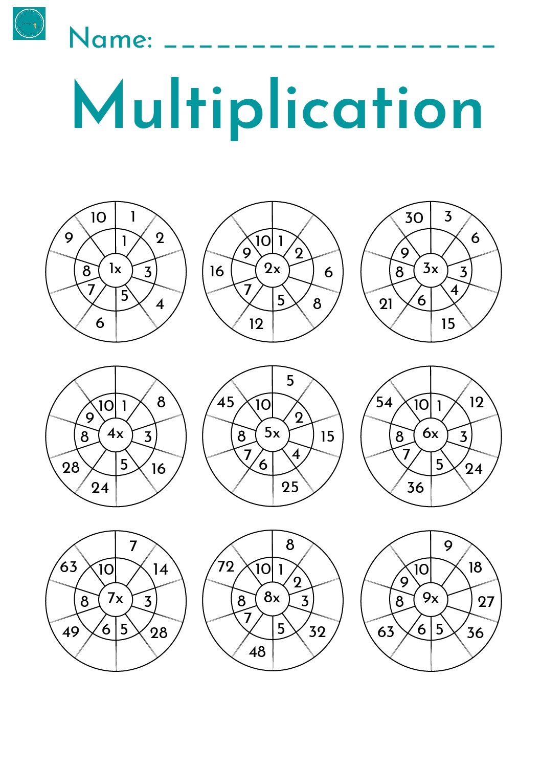 Free Math Multiplication Teacha Worksheets Library